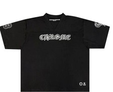 Black Mesh Chrome Hearts Jersey Size Medium Brand New