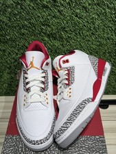 Jordan 5M/12W - Jordan 3 Retro Cardinal Red 5M