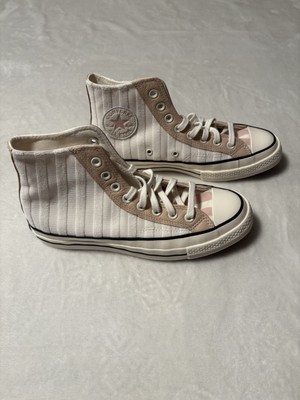 NEW Converse Chuck Taylor 70 Hi Crafted Jacquard sneakers egret/pink clay