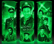 Glow in the Dark  Hogans Heroes 60s TV Military Show Cup Mug Tumbler