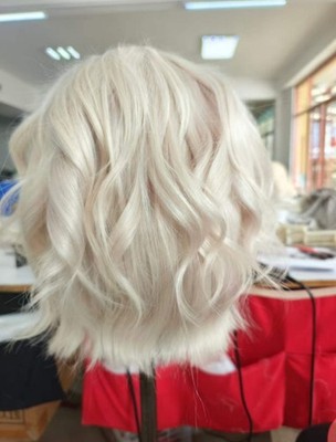Platinum Blonde 13x4 Lace Front Wig 100% Human Hair Wig