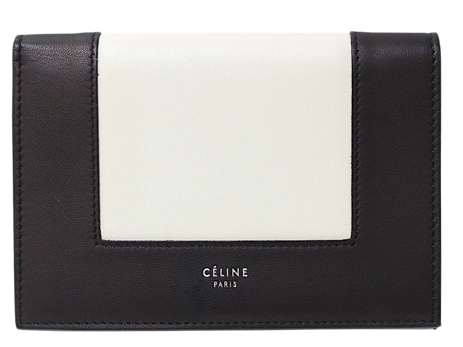 [With cloth bag] CELINE frame multi-function bi-f… - image 1