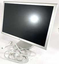 23" Apple Cinema Display A1082 LCD Monitor - Silver - See Description
