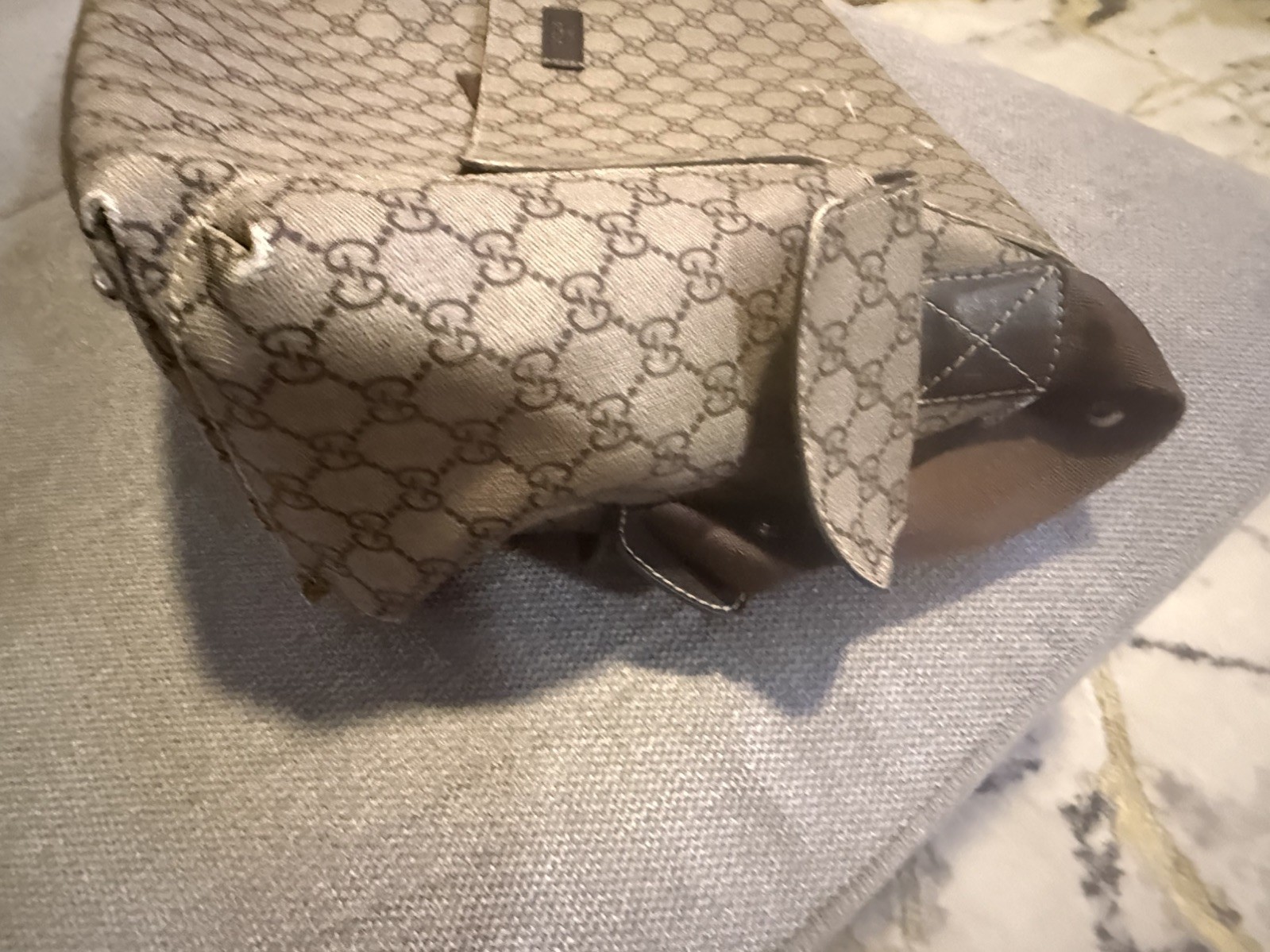Authentic Gucci GG Plus Diaper Bag 
