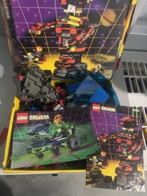 Vintage LEGO System 6544 Shuttle Transcon 2 + 6949 Robo-Guardian Lot &mdash;