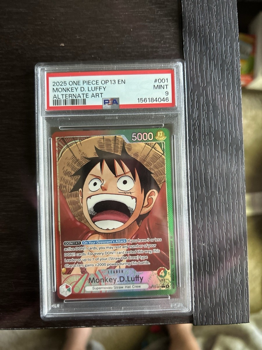 Monkey.D.Luffy (001) (Alternate Art) OP13-001 Carrying On His Will