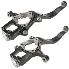 for Grand Cherokee Durango New Front Steering Knuckle Spindle LH+RH 2pc Pair Set