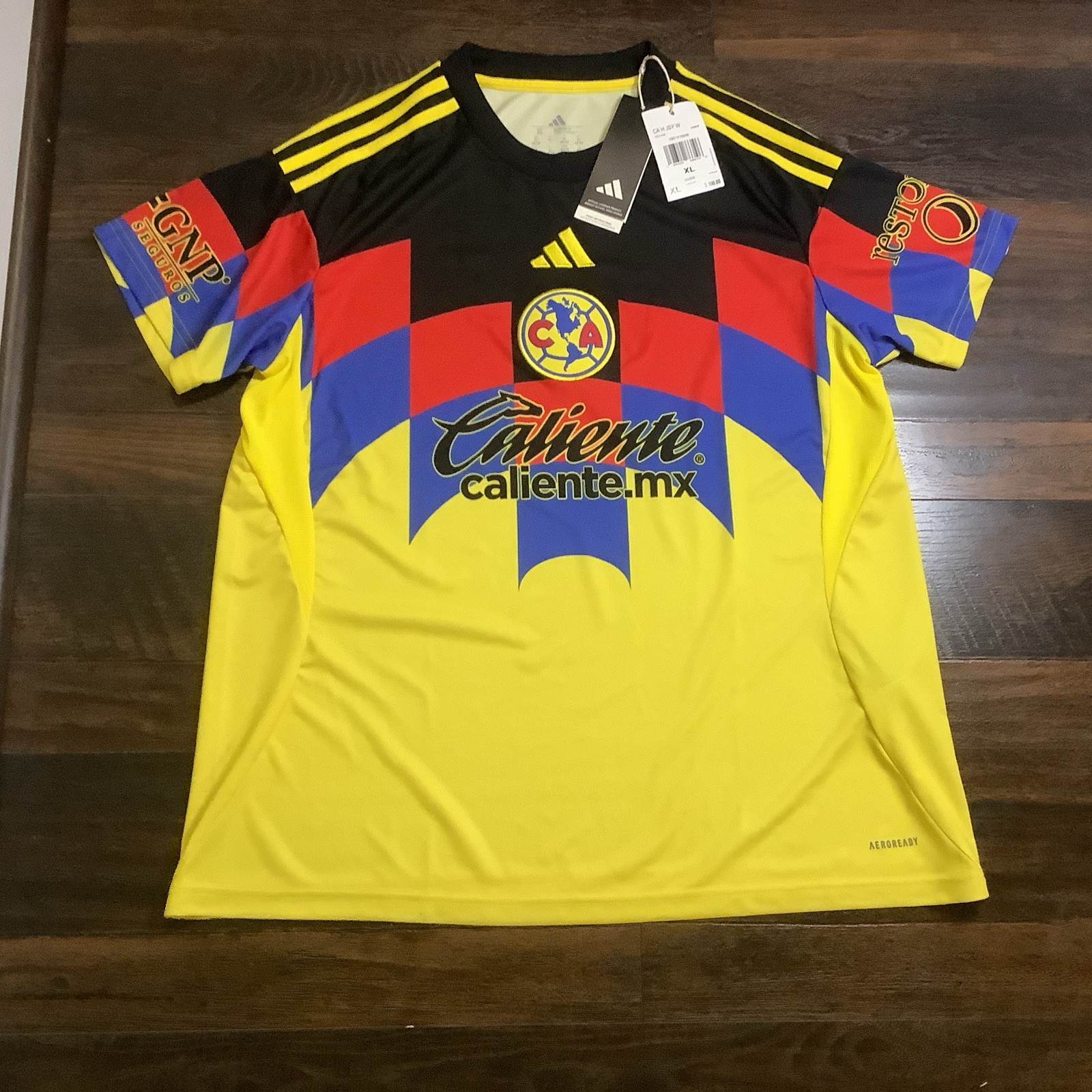 Adidas Club America New 2025/26 Authentic Home Jersey Youth Large Soccer Shirt