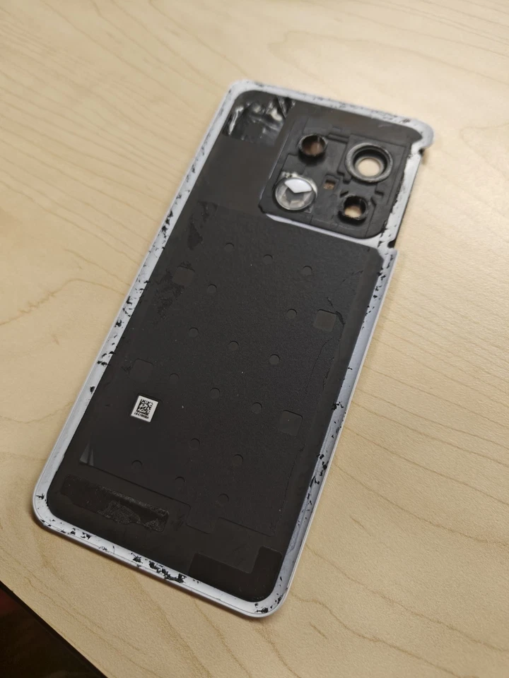 OnePlus 10 Pro Blanco Panda Cristal Trasero Repuesto Foto 2 de 2