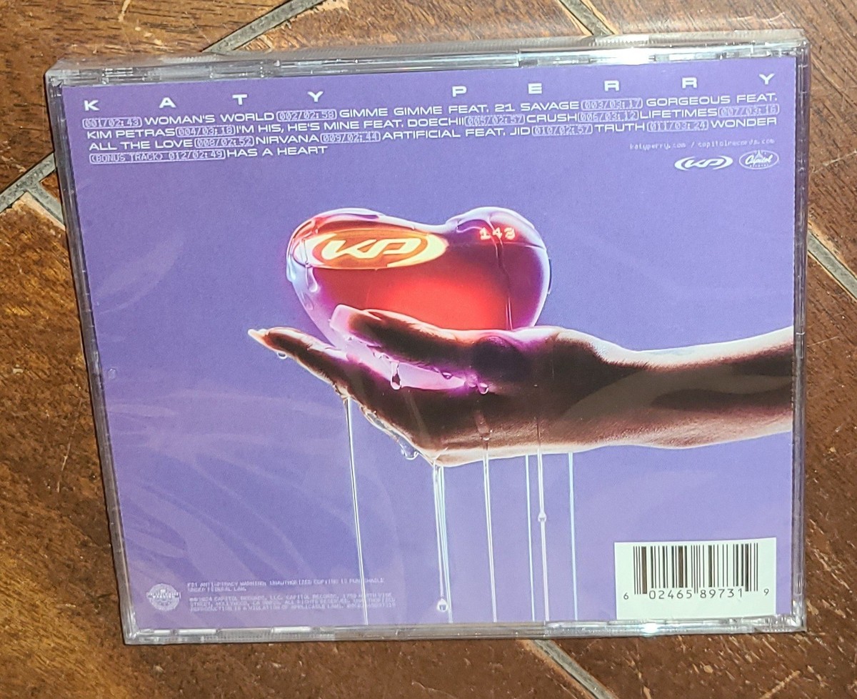 ☆TARGET EXCLUSIVE☆ 143 by Katy Perry (CD, 2024, Capitol Records