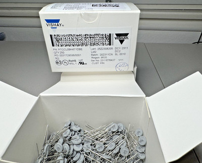 250 PCS PTCCL09H471DBE VISHAY PTC Thermistor 30V 2.5 Ohm R25 Dm=8.5mm Int 470mA
