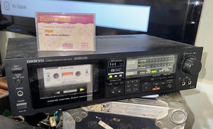ONKYO Dual Cassette Deck | eBay