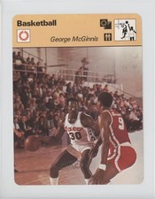 1977-79 Sportscasters Series 06 Lausanne George McGinnis #06-21 HOF 1s8