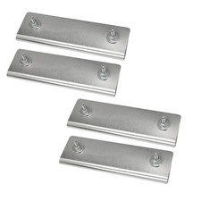 8591100 Mud Flap Clamps,1/4" - 1/2" Mud Flap Hanger Rubber Mudflaps for Trucks