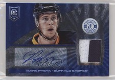 2013 Totally Certified Platinum Blue Prime Jerseys 4/25 Mark Pysyk #225 Auto 1t6
