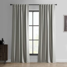HPD Half Price Drapes Essential Solid Blackout Curtains for Bedroom 108 Inches L