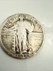 1930-S Standing Liberty Quarter Toned in a SAFLIP® - Fine- (VG+)