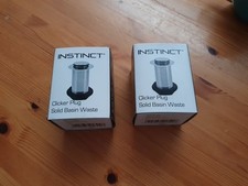 X2 Instinct High Quality Clicker Plugs - Solid Basin Push Down Sink Waste