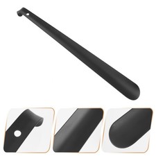 Shoe Helper Stick Horn Stainless Steel Long Handle Metal Shoehorn