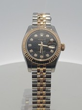 Rolex Watch Datejust 26mm 179173 Diamond Dial Excellent Condition full set 2011