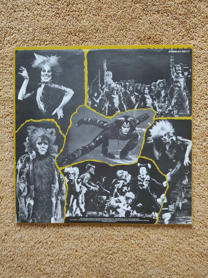 12" LP Cats - Deutsche Originalaufnahme Musical Hamburg 1983 - Album - Bild 4 von 4