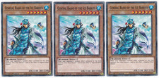 3x General Raiho der Eisbarriere - (HAC1-DE046 -1st- Duel Terminal Rare) - NM