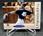 1995 Upper Deck Michael Jordan One on One Baseball Card #1 Throwing-MNT