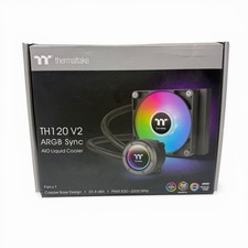 Thermaltake TH120 V2 ARGB 120mm AiO Liquid CPU Cooler - Black