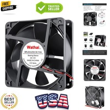 2Pin 120mm x 38mm Brushless Cooling Case Fan 12V 2pin DC High Airflow Cooler Fan