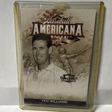 Donruss 2008 Threads Baseball Americana Ted Williams #BA-17 Red Sox /500