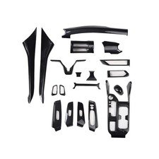 For Nissan Sylphy 2020-2023 Abs Carbon Fiber Interior Gear Mouldings Stickers