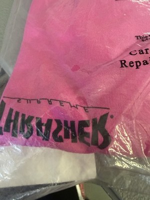 Supreme Thrasher Cross Tee Fuchsia Pink XL FW24 Neck Face Tee New Sealed in Bag