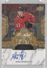 2019-20 Upper Deck Ice Signatures Gold Foil 20/25 Adam Boqvist #R4 Auto 1nw9