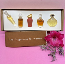 Fine Fragrance 5 Miniature Nina Ricci Deci Temps Givenchy Ysatis Sculpture Nikos