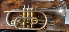 Custom Cornet Sovereign LB Globe Bell JP Body with mouthpiece and single gig bag