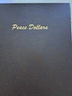 Complete 24 Coin Peace Silver Dollar Set 1921-1935 with KEY 1921 & 1928 in album