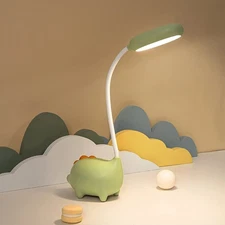 Desk Lamp, Dinosaur Night Light for ,Cute Bedside Lamps Reading Light with To...