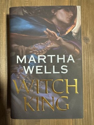 Illumicrate Exclusive Signed Edition Witch King by Martha Wells - Sprayed Edges