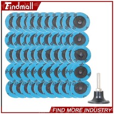 Findmall 51x2" Roll Lock Die Grinder Change Sanding Disc 36 60 80 120 240 Grit