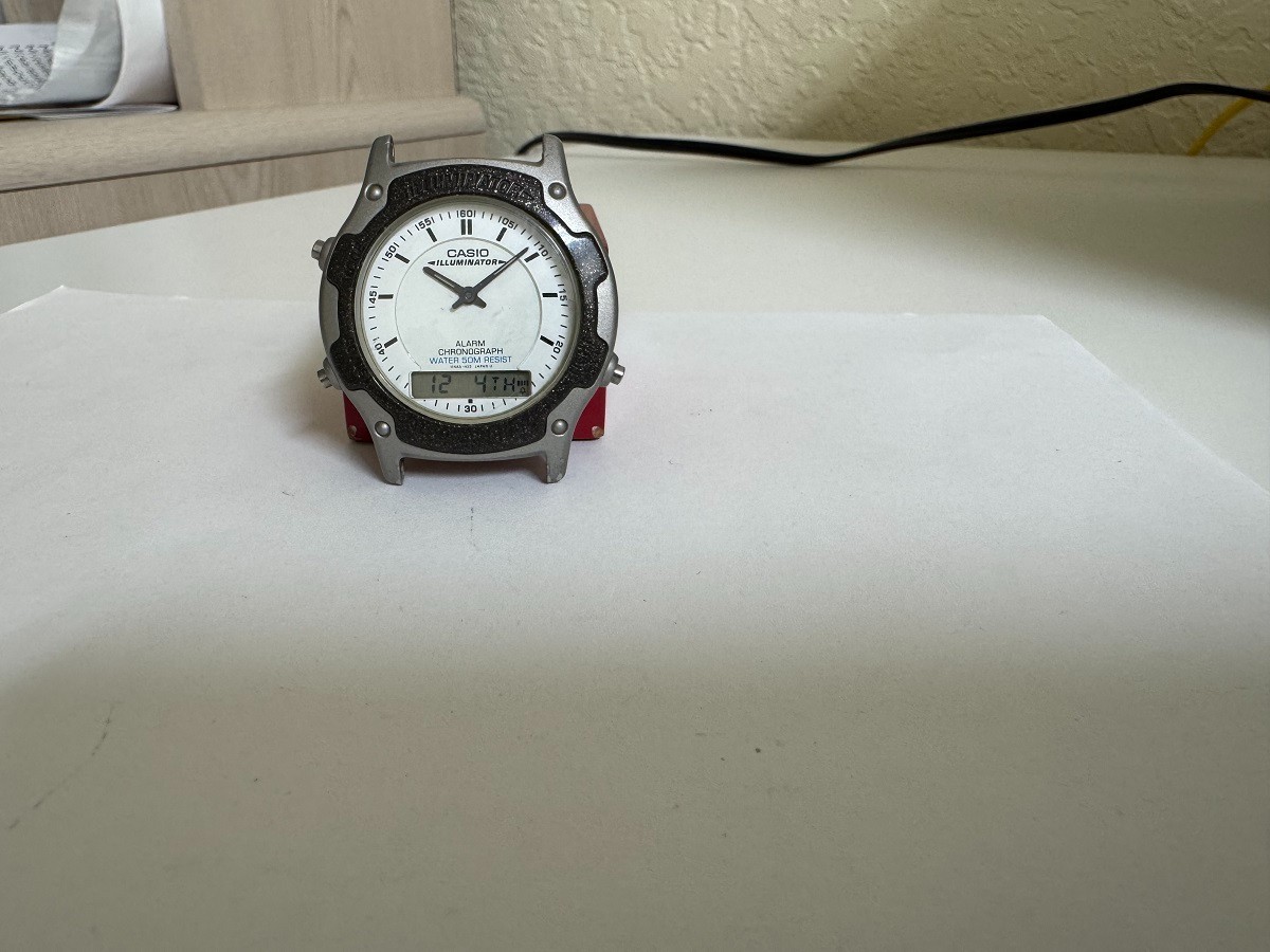 Vintage Casio Illuminator Alarm Chronograph 1737 AW-45 | eBay