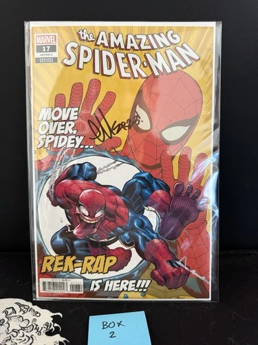 The Amazing Spider-Man 17 Signed Ed Mcguiness! W/COA