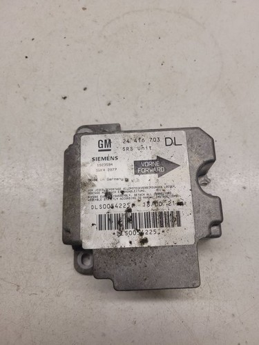 Opel Astra G 2001 Airbagsteuergerät 24416703DL DRA14000