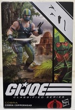 Cobra Copperhead Python Patrol GI Joe Classified Series 96  Box damage