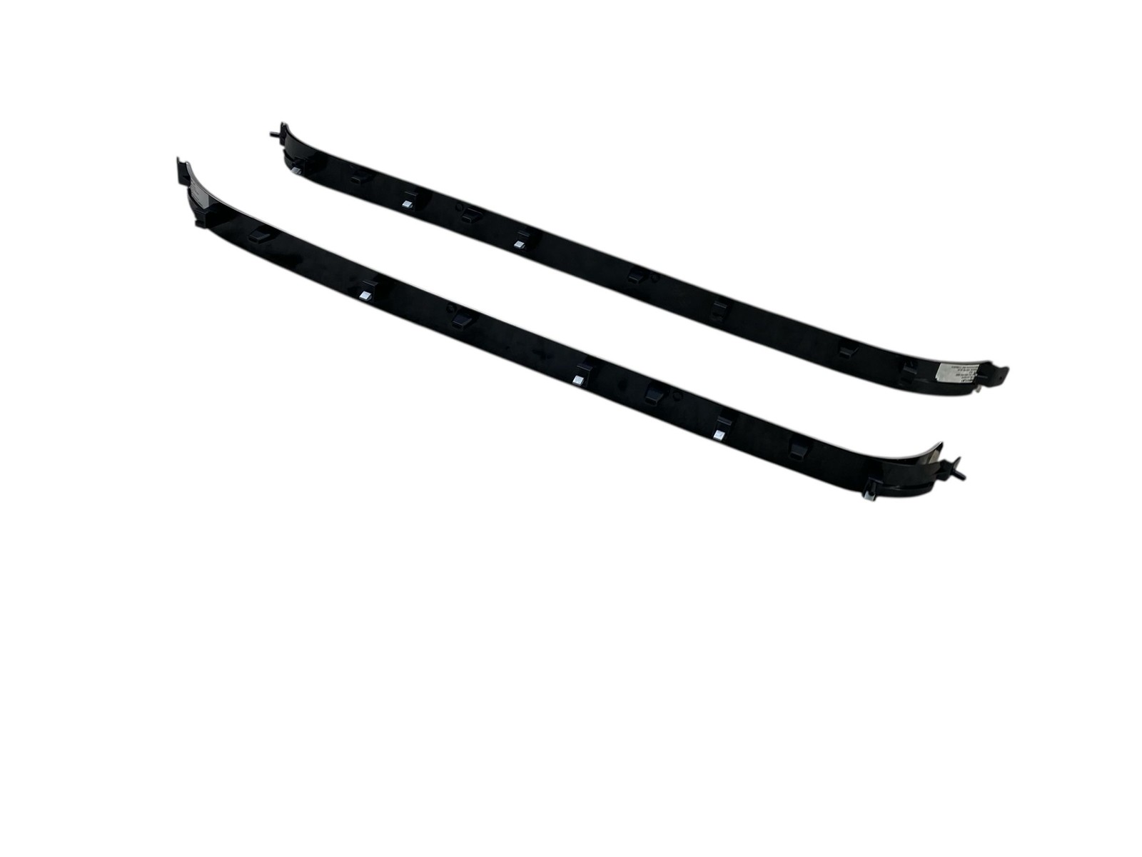 2015 BENTLEY CONTINENTAL LEFT & RIGHT INNER SILL SCUFF PLATE COVER PANEL SET 2