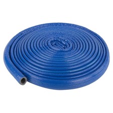 10m Long Blue 15-35mm Extra Strong Pipe Foam Insulation Lagging Wrap 6mm Thick