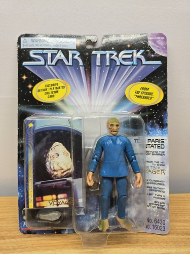 Star Trek: Voyager – Action Figure Tom Paris Mutato (Episodio "Threshold") Con Base E Carta - 2