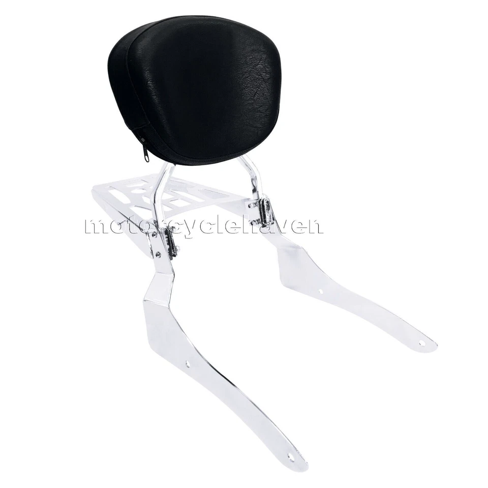 2004-up Kawasaki Vulcan 2000 VN2000 Sissy Bar encosto com bagageiro - Imagem 2 de 4