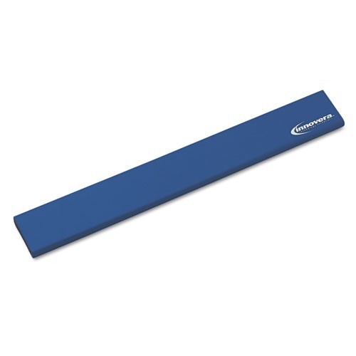 Innovera 52457 Keyboard Wrist Rest, 19.25 x 2.5, Blue, 2/Pack