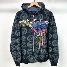 Pink Floyd Dark Side Of The Moon AOP Size XXL 2008 Anthill Rockware Zip Hoodie
