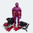 GI Joe 1988 HYDRO-VIPER V1 100% Complete 3.75" Figure Hasbro ARAH Vintage Toy